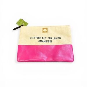 Kate Spade Call to Action Georgie Clutch NWT